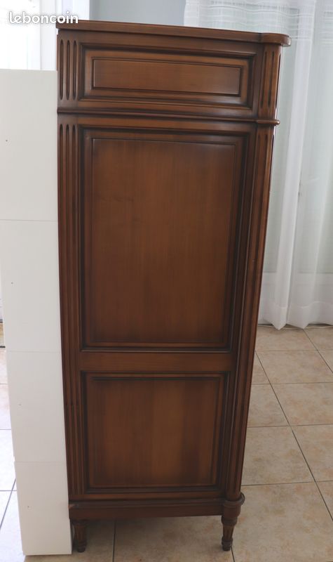 Très beau meuble de rangement en merisier massif style Louis XVI (image 6)