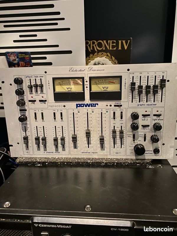 Table de mixage power pmp 403 D 🕺🏾 vintage (image 1)