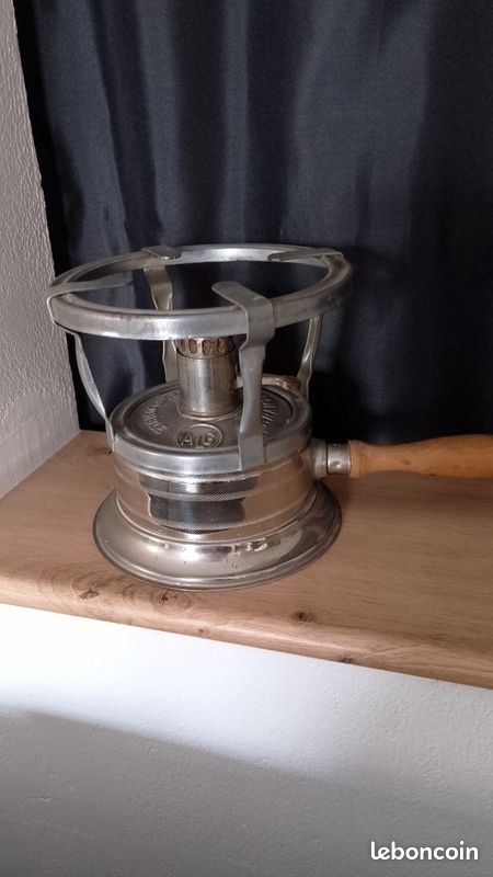 RARE INSOLITE OBJET à identifier Ancien réchaud à alcool EUR 13,00 - FR