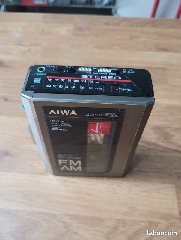 AIWA HS-PX310, Wie Walkman, Riemen Neu, Komplett überholt, Auto Reverse Dolby 03 Ai