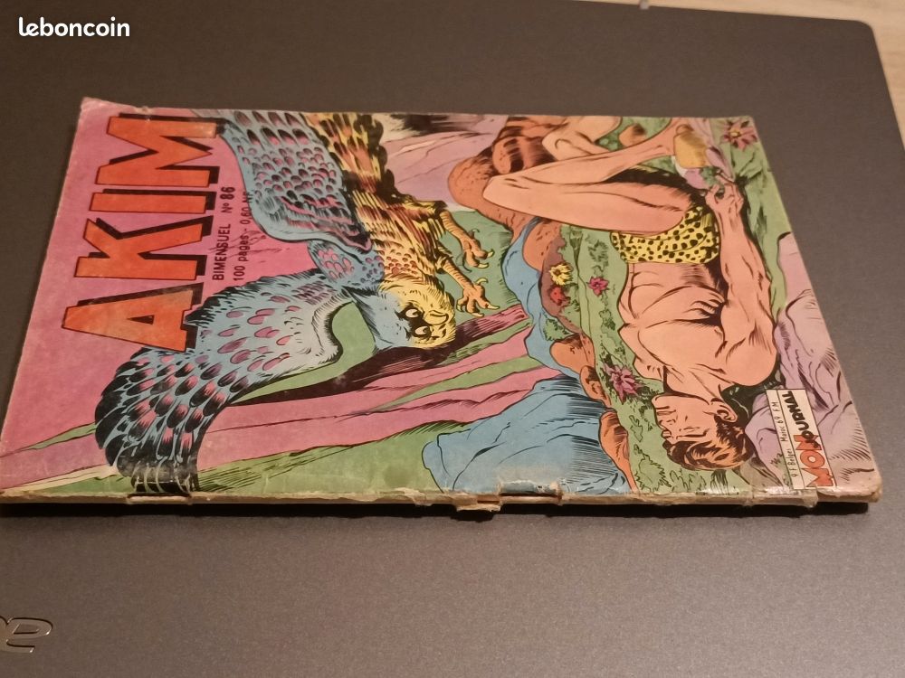 BD lot de 10 "AKIM" du N°80 au 89 en BE (image 4)