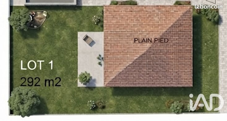 Terrain 292 m² · à Beaucaire · 292 m² · 90 000 €