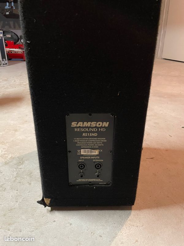 SAMSON enceinte 300W Rms (image 2)