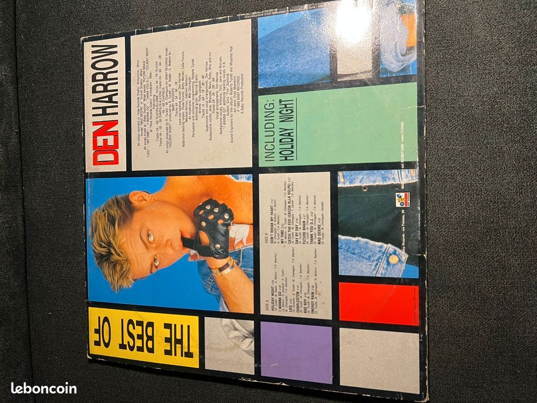 Vinyle vintage - The best of Den Harrow George Michael (image 2)