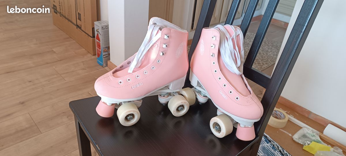 Roller Artistique Patin A Roulette Magasin Decathlon Roller Quad