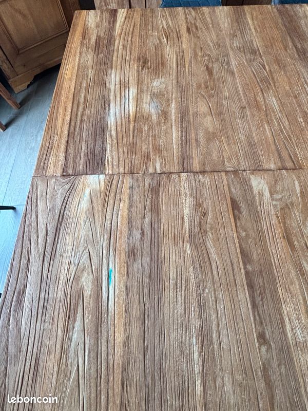 Table extensible en bois massif (image 4)