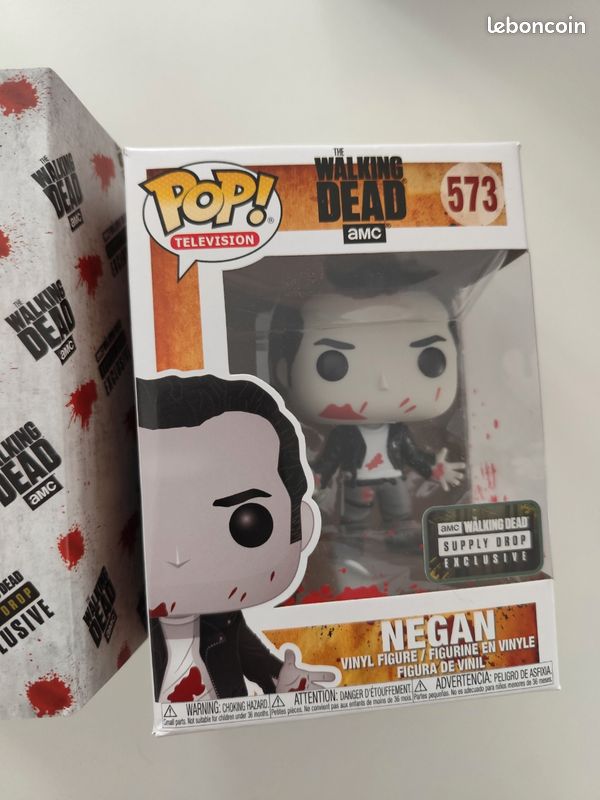 The Walking Dead Funko Pop Negan 573 AMC supply drop exclusive 