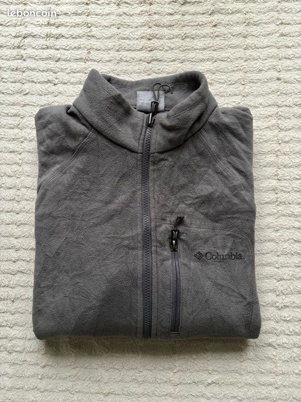 Columbia Homme Veste Polaire à Capuche et Fermeture Éclair Columbia Homme Veste Polaire à Capuche et Fermeture Éclair