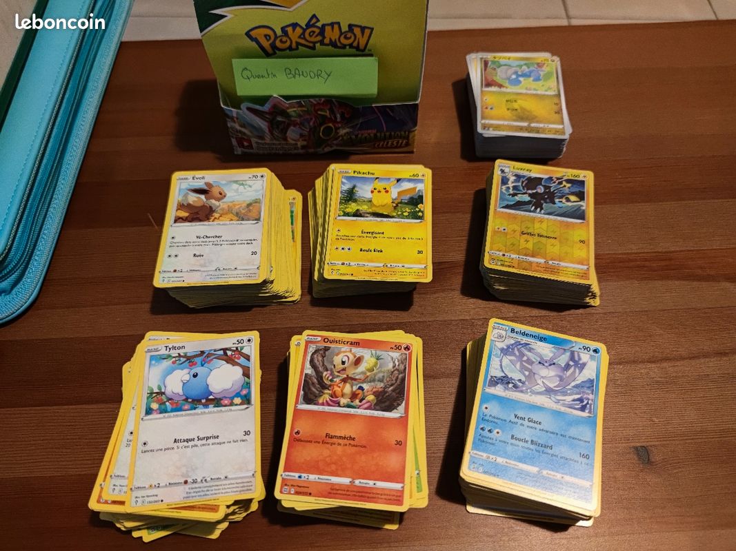 Lot de 660 Cartes Pokémon - idéal pour les enfants (image 1)