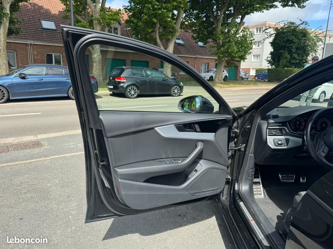 AUDI A4 AVANT 40 TDI 204 ch S tronic 7 S line / Apple CarPlay / Toit ouvrant panoramique (image 24)