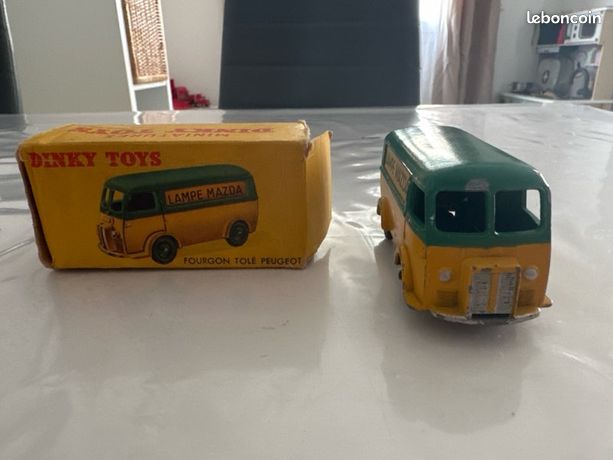 Lot Of 5pcs Atlas Dinky Toys 25B Peugeot Fourgon Tole D.3.A LAMPE MAZDA 1:43