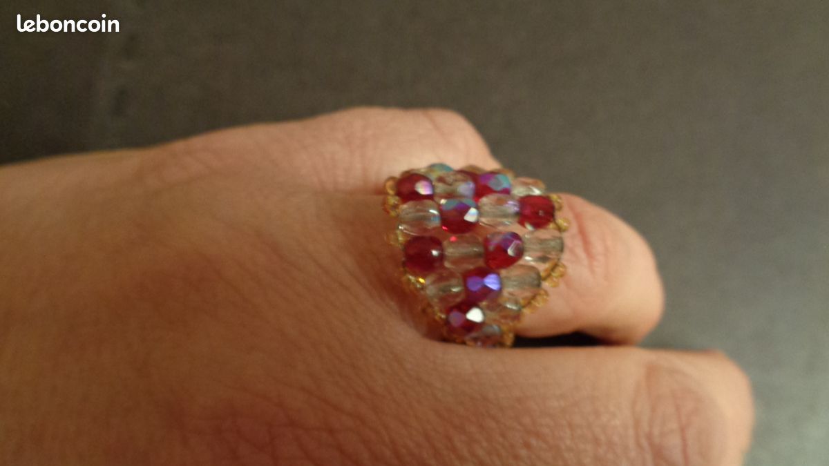 Lot De 3 Carats De Diamants Bruts Rouges Non Taillés - Perles Diamantées - Origine Afrique Du Sud