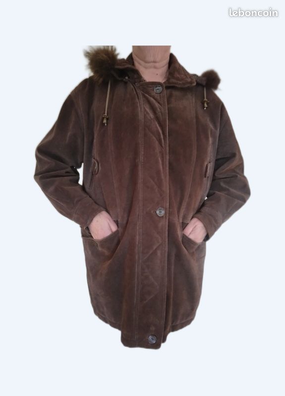 Manteau marron "Echt Leder" (image 1)