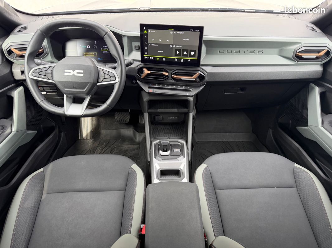 DACIA DUSTER TCe 141cv Hybride 4x2 EDC Extreme - Sièges Volant chauffants / CarPlay / Caméra 360 - (image 41)