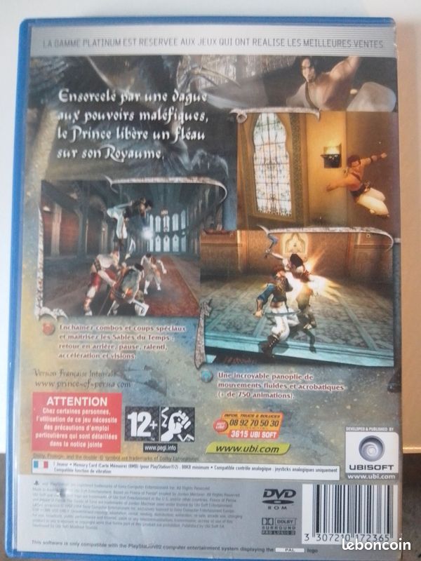 Jeu PlayStation 2 - Prince of Persia, Les sables du temps (image 2)