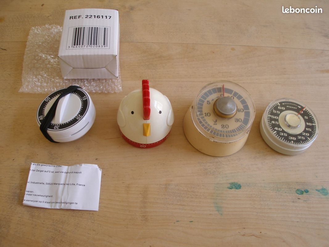 (BC3) 4 minuteries pour la cuisine (image 4)
