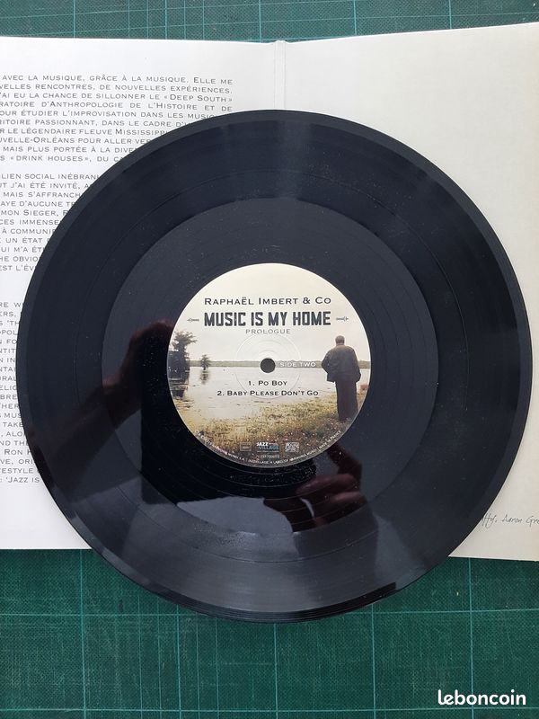 EP 10" Jazz Blues : Raphaël Imbert & Co - Music Is My Home (image 8)