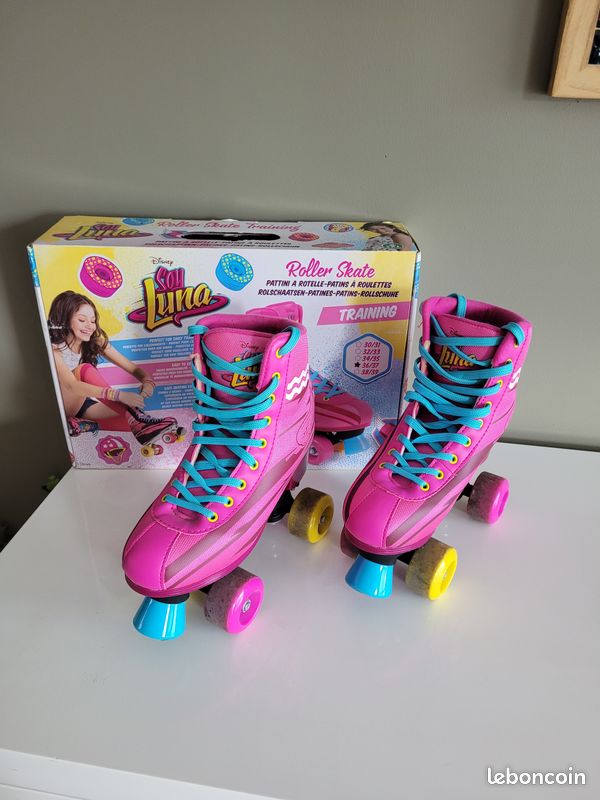 Patins Roller Quad Roue Gomme Taille 35 Patins U00e0 Roulettes