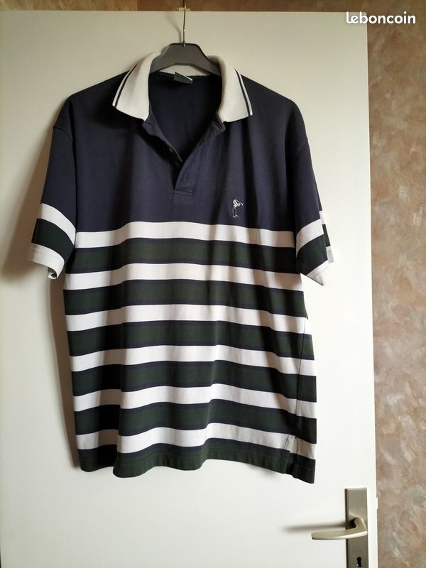 polo homme C&A *vintage* Taille L NP69 Vêtements