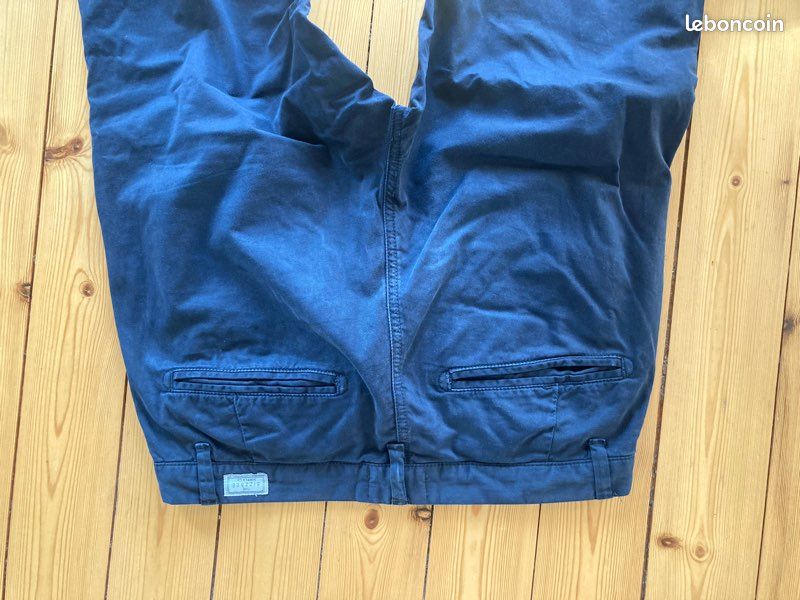 Pantalon bleu marine Bizzbee (image 4)