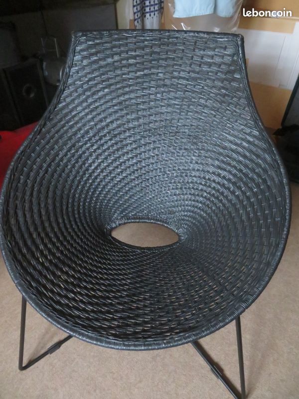 Fauteuil corbeille relaxe (image 1)