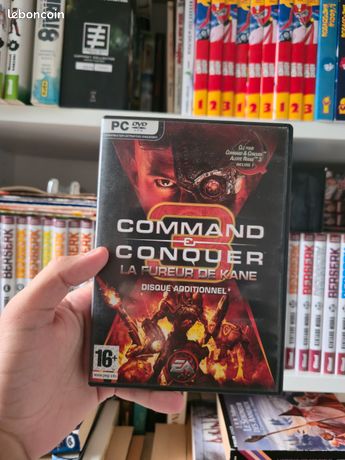 Jeu Playstation ps1 Command conquer avec notice big box rare