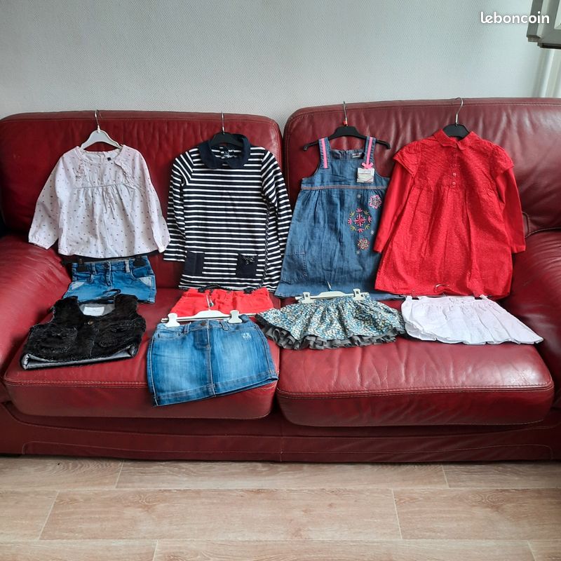 Ensemble Vêtements Enfant Marques Catimini, Desigual, IKKS - Taille 10 Ans - Occasion Très Bon état