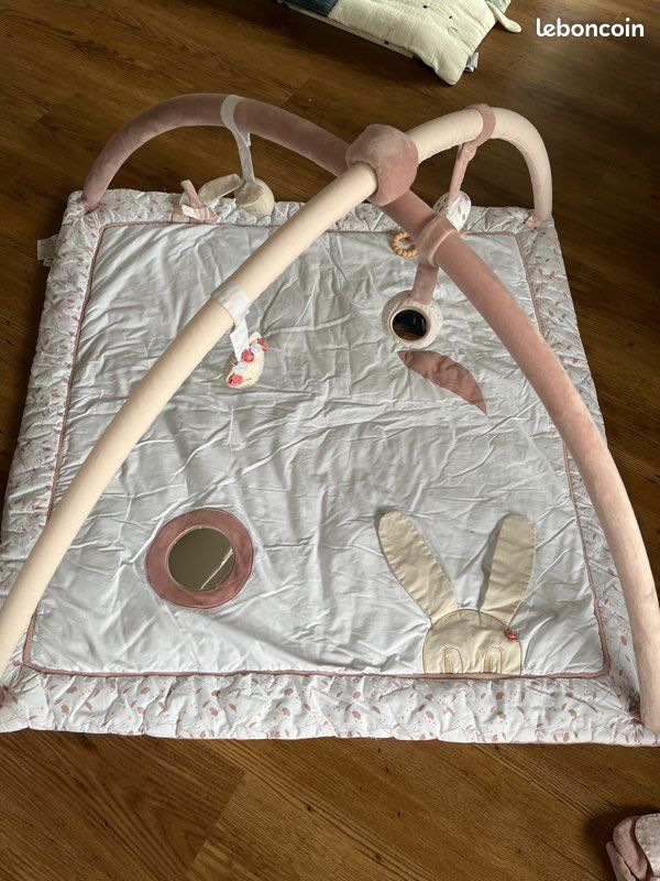 Tapis d’éveil trois kilos sept (coton bio) (image 1)
