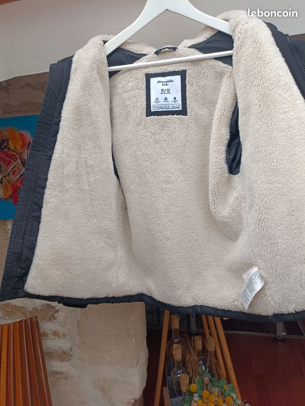 Manteau veste parka Abercrombie enfant Vêtements