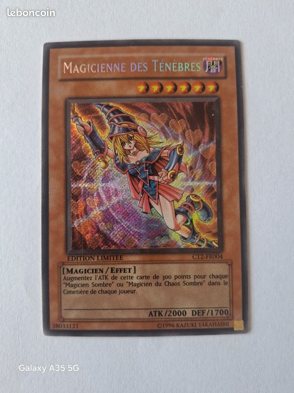 Carte Yu-Gi-Oh Magicienne des Ténèbres Édition Limitée CT2-FR004 (image 1)