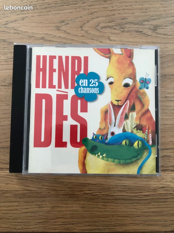 CD Album Henri Dès en 25 chansons - Compilation Best-Of (Musique enfants) (image 1)