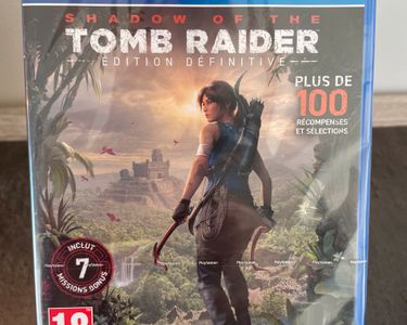 Jeu PS4 Shadow Of The Tomb Raider : Croft Edition - Édition Collector (sans Notices) - Bon état