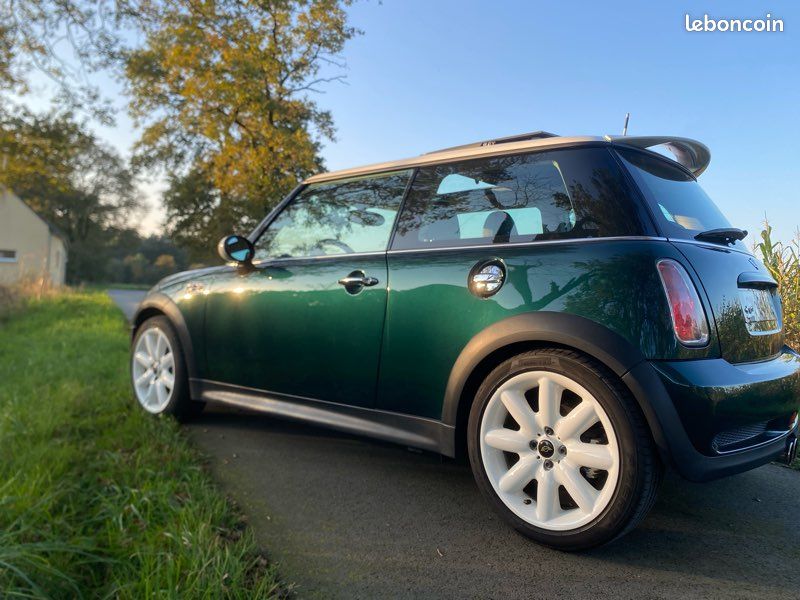 Mini Cooper S R53 British Racing Green 170cv origine France - Voitures
