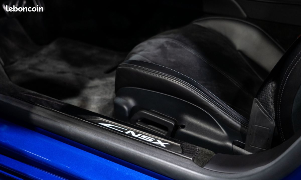 HONDA NSX V6 3.5 581 – IMMAT France / Nouvelle Bleu Pearl / Carbone / 1464E/Mois (image 32)
