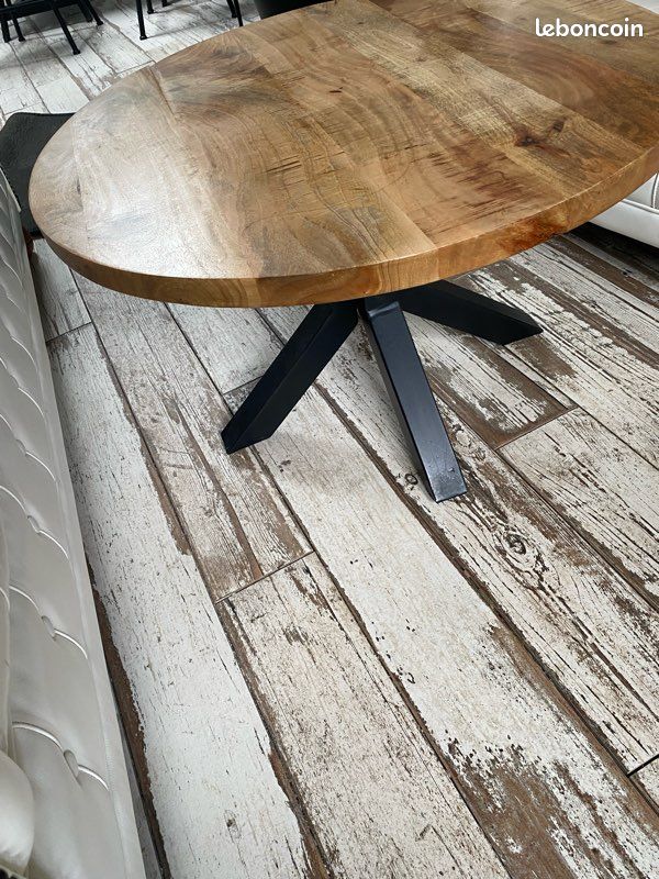 Table basse bois massif (image 3)