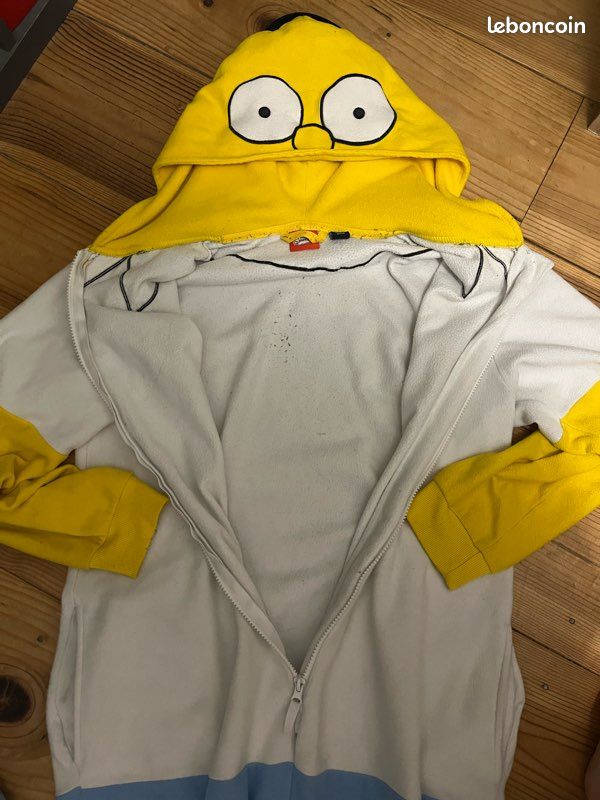 Combinaison Homer Simpson L (image 3)