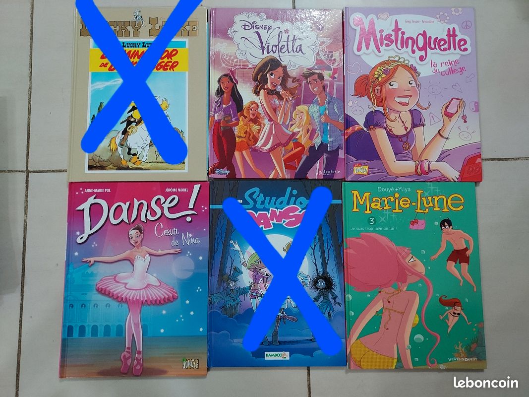 Différentes bandes dessinées BD (image 8)