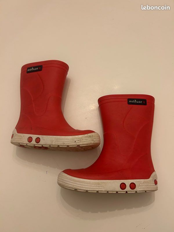 Bottes pluie 18 Méduse fille Chaussures