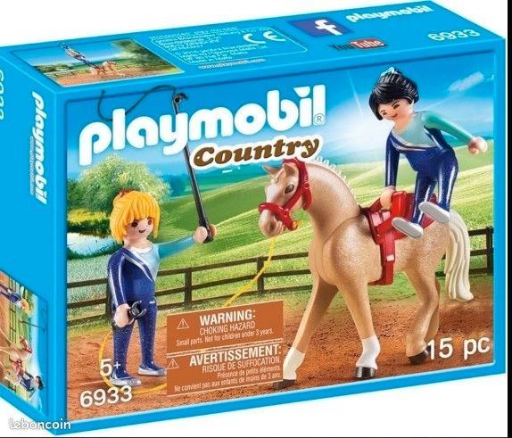 Playmobil Country voltigeuses et cheval 6933 (image 2)