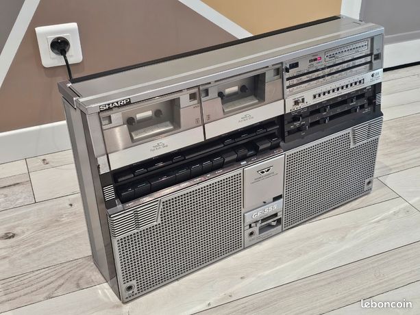 VTG Boombox Ghettoblaster SHARP GF-9000Z, Made in Japan 1985 - For collectors