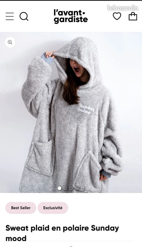 Sunday Mood Sweat Couverture Polaire Sunday Mood Sweat Plaid Avis