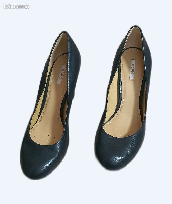 Escarpin Geox bleu marine (image 1)
