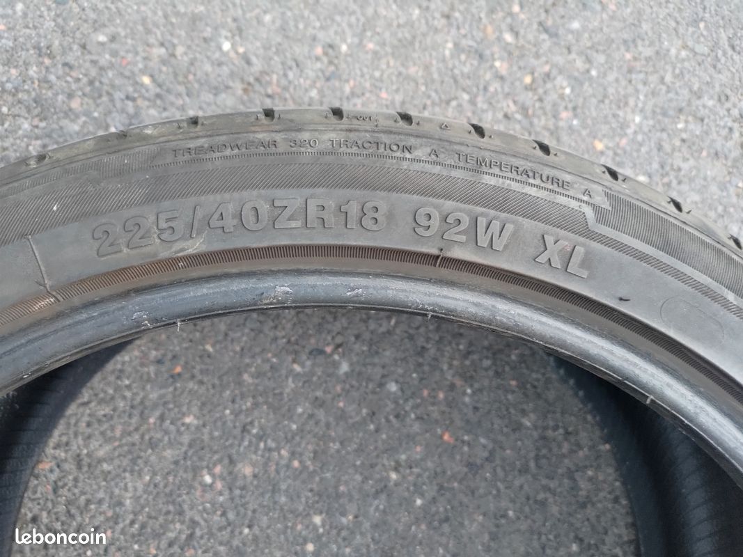 2 x Pneu 225/40 R18 92W XL (image 3)