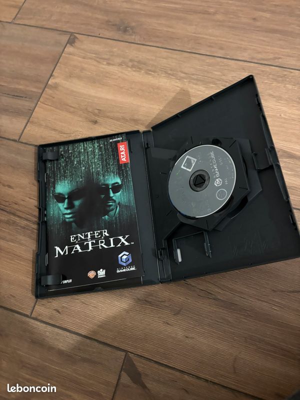 Jeu GameCube ENTER THE MATRIX Version FR - État Très Bon, Manque La Notice