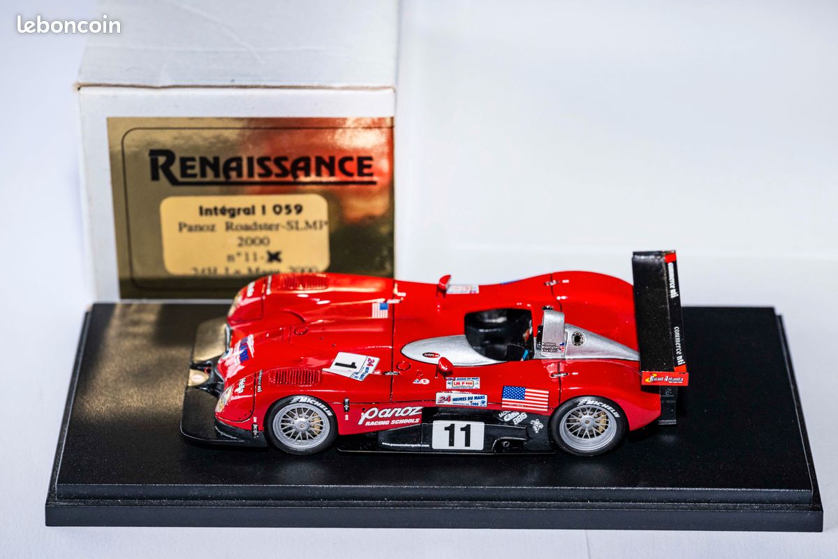 Miniature Spark Panoz LMP01 N°11 – 24 Heures Du Mans 2003 (échelle 1/43, Neuve)