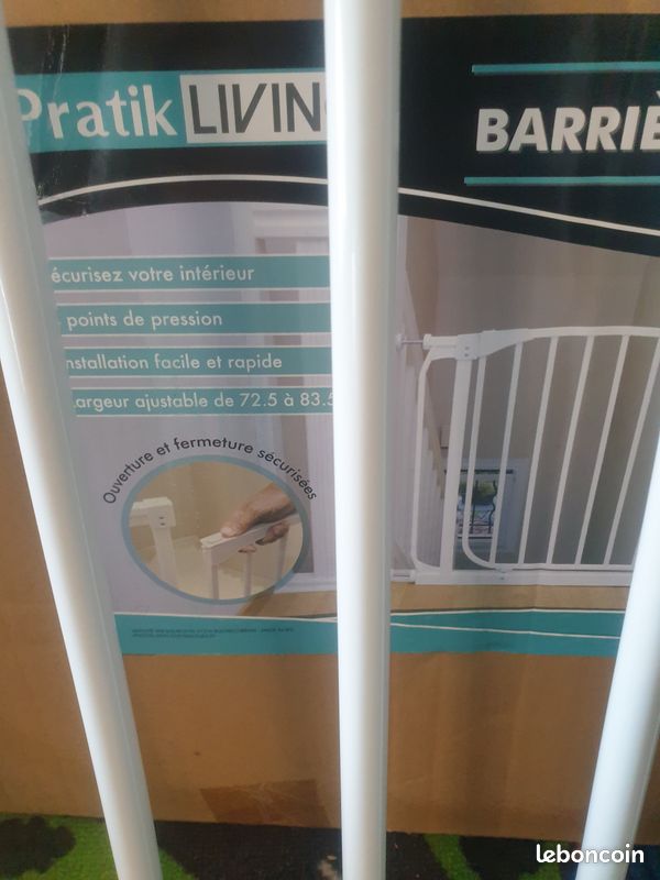 Barrière de sécurité bébé neuf (image 1)
