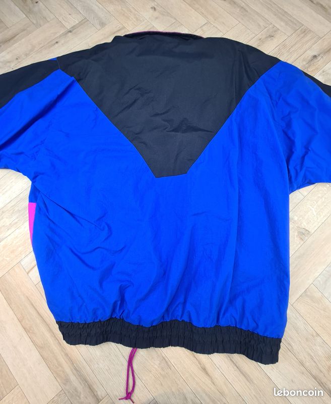 Veste Coup-vent à motif fou - Y2K - Oversize - Taille L Homme - Très Bon état - 1109 (image 4)