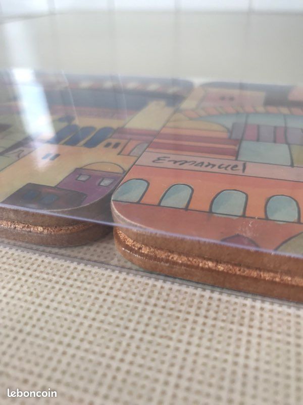 6 sous-verres en liège neufs (image 1)