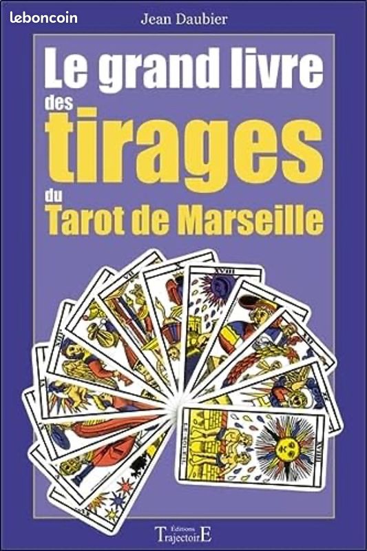 Tarot de Marseille avec le grand livre des tirages (image 1)