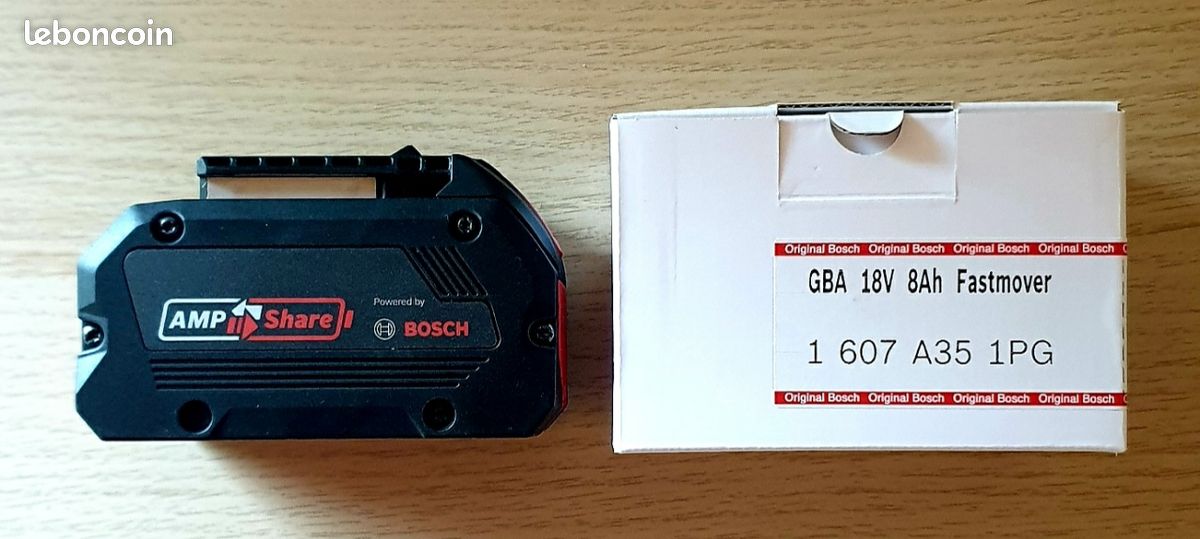 Batterie bosch 18v procore + 8ah neuve (image 2)